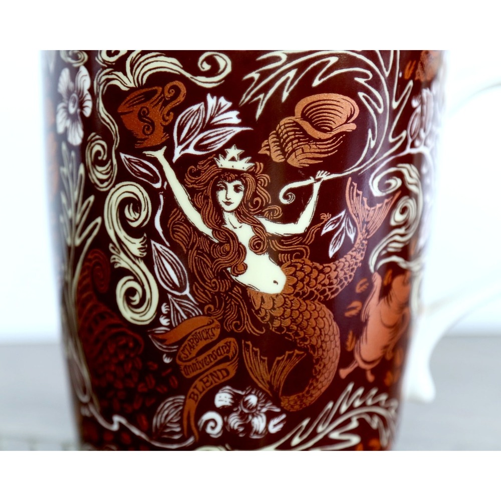 Starbucks Mermaid 2008 Anniversary Blend Coffee Mug